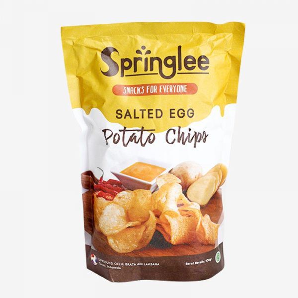 

Springlee Salted Egg Potato Chips - Cemilan / Snack / Makanan Ringan