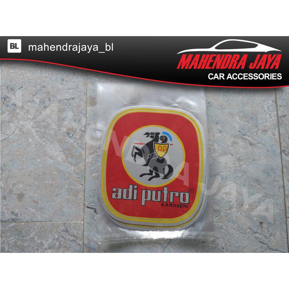 Sticker Lis Body Adi Putro Karoseri Kaca Belakang