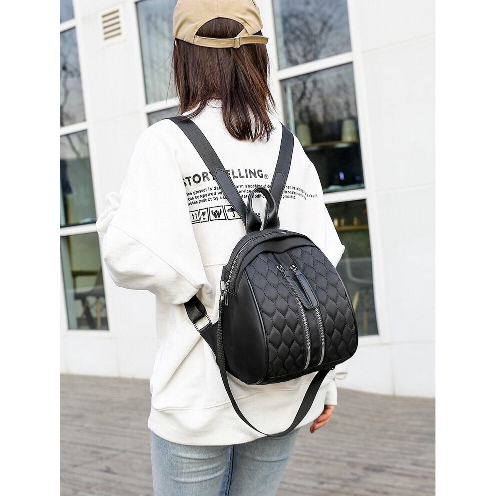 MV_Marvelouz MV806002 tas Ransel Stylish wanita tas import terbaru 1kg bisa 3 tas EL 6002