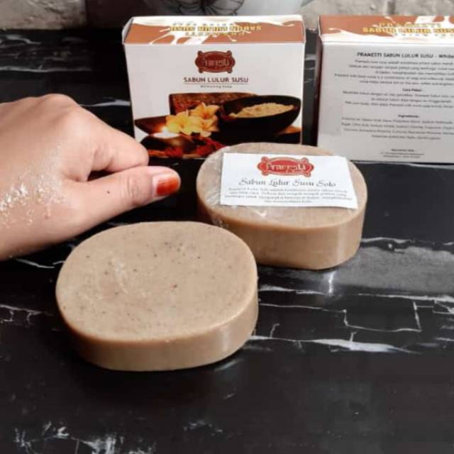 Sabun lulur susu Pramesti