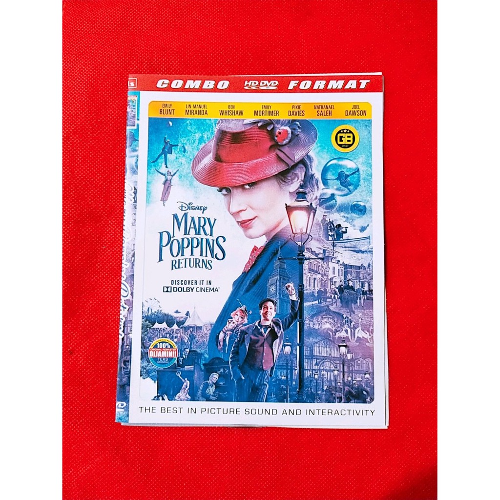PROMO KASET DVD FILM DISNEP MARY POPPINS