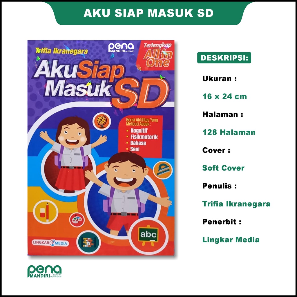 BUKU ANAK - BUKU TK - AKU SIAP MASUK SD