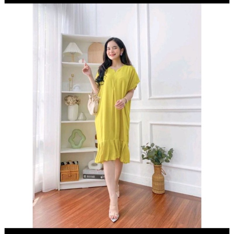 DASTER POLOS RUFFLE VIRAL/DASTER MEDAN/DASTER BINJAI/DASTER KEKINIAN/DASTER MURAH MEDAN/DASTER VIRAL