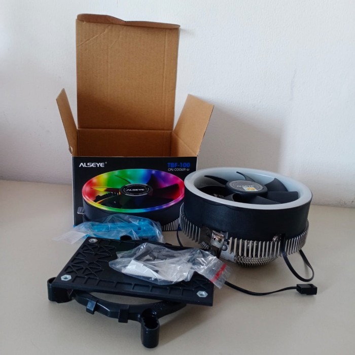 PROMO Cooling FAN Processor ALSEYE TBF-100 RGB Untuk Intel dan AMD