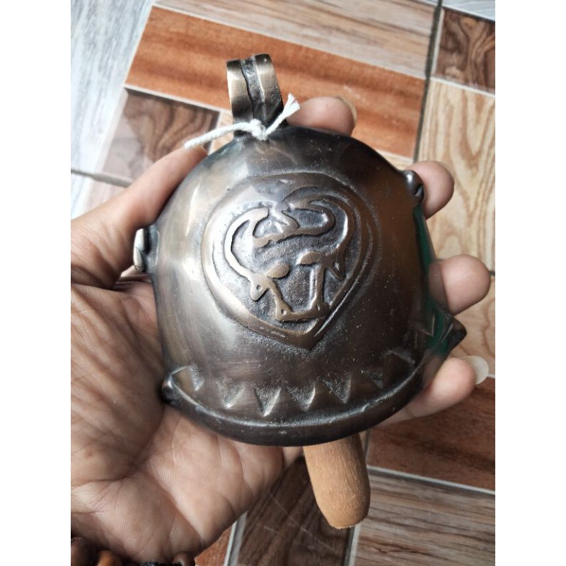 Klontong sapi besar Kuningan antik swara khas