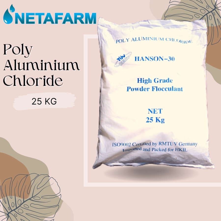 PAC JERMAN Penjernih Air POLY ALUMINIUM CHLORIDE - 25 KG