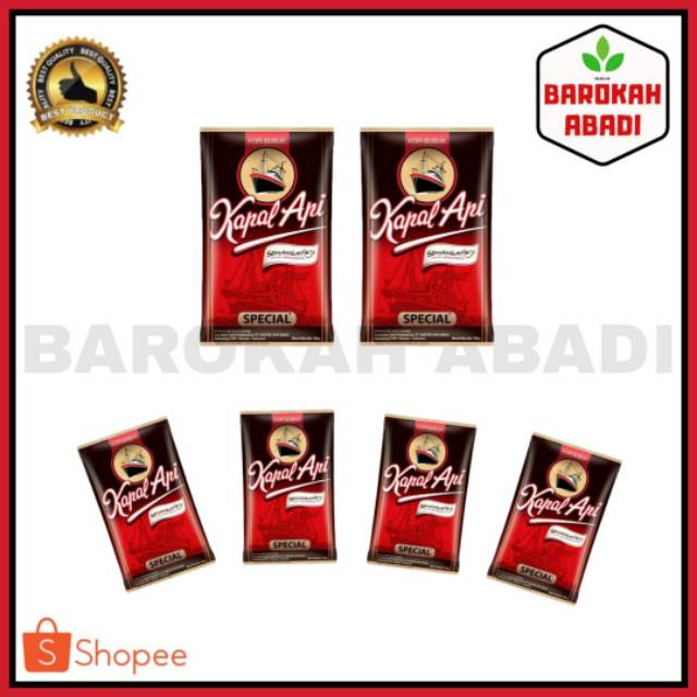 Kapal Api Special Merah Kopi Bag (Isi 10 sachet Berat 6.5 Gram)