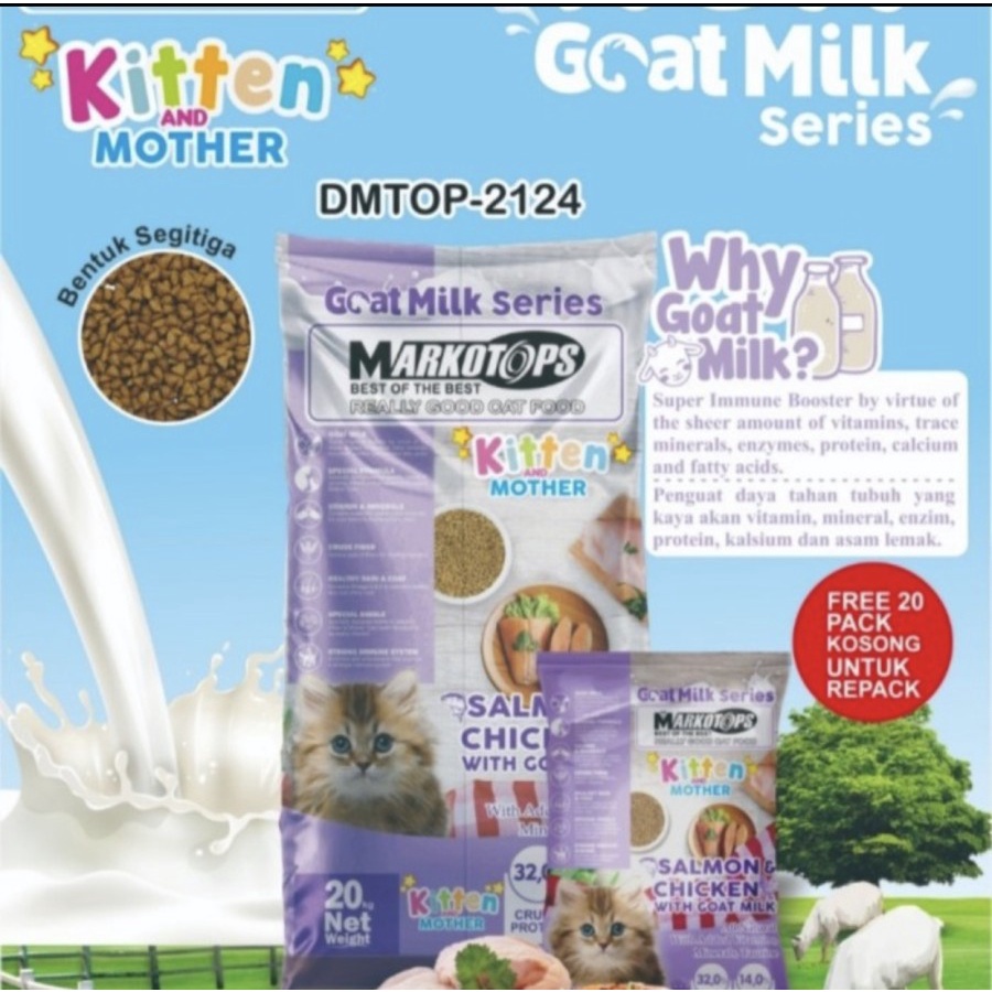 Markotops Mother and Kitten Cat Food 1 kg