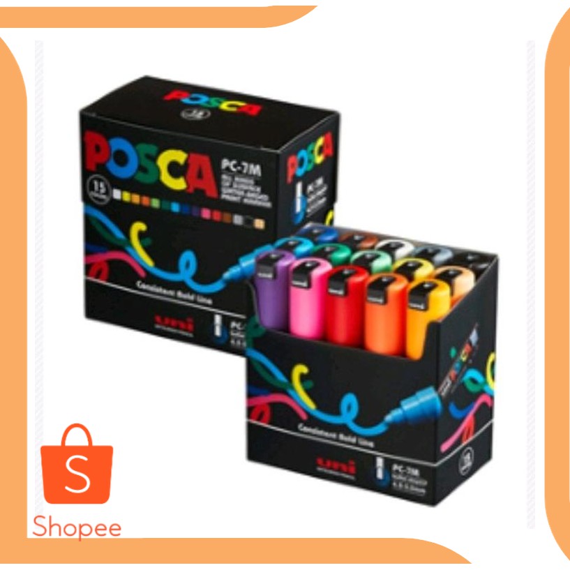 

Dijual accessories Uni Posca Waterbased Paint Marker Large Bullet Shaped PC Murah
