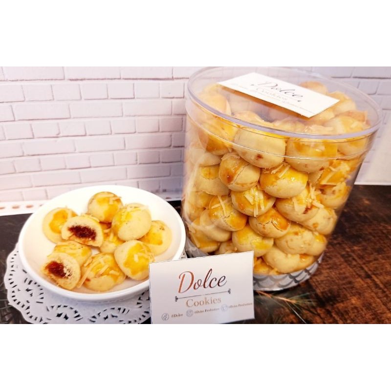 

Nastar Keju Butter Wisman 500g from Dolce Cookies