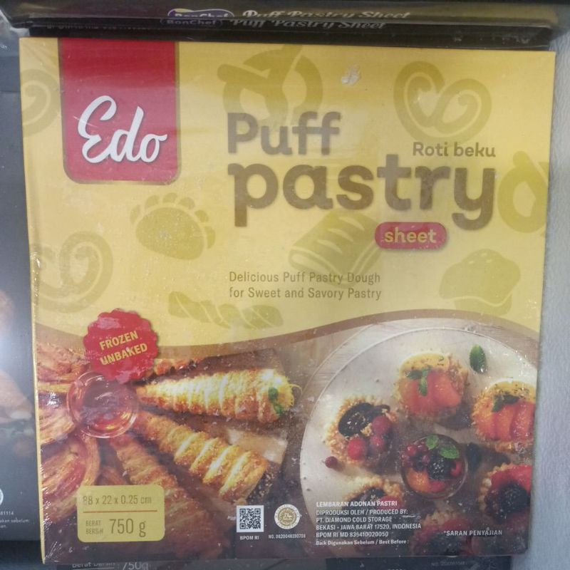 

Puff Pastry Edo 750g