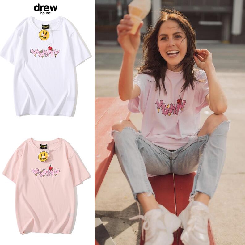 Kaos T Shirt Lengan Pendek Casual Motif Print Es Krim Kaos T Shirt Lengan Pendek Casual Motif Print Es Krim