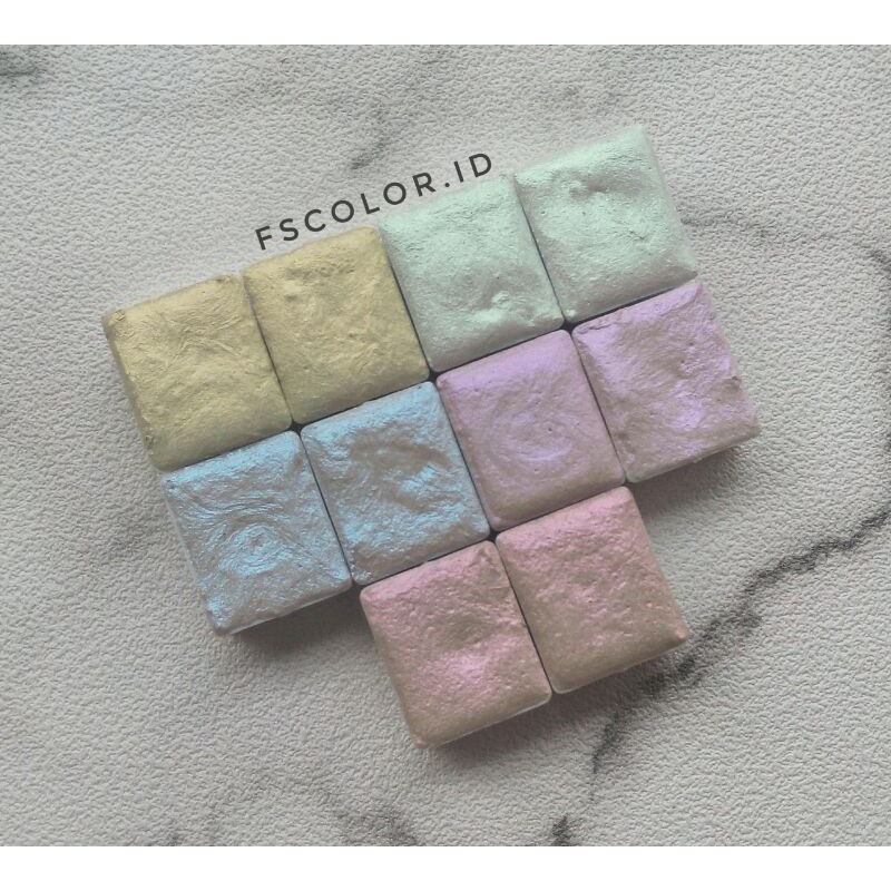 

Fairyism Individual Pan - Handmade Interference Watercolor by FS Color