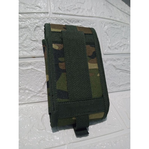 Dinaro24 Sarung Hp Single Slot Army Tas Hp Pinggang Tactical Army