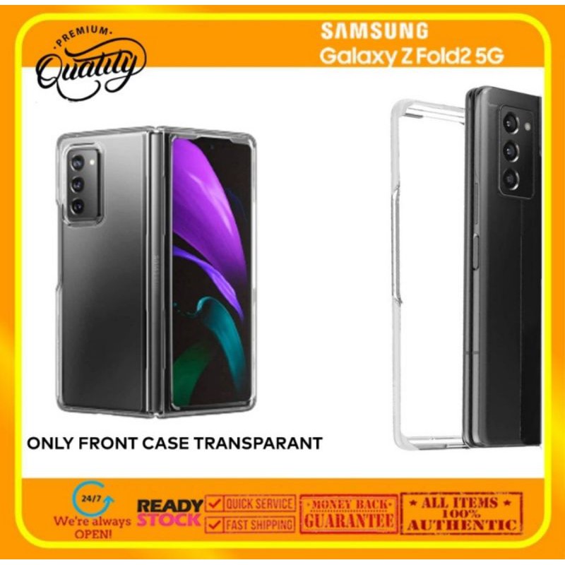 Case Samsung Galaxy Fold 2 Fold2 Front Clear Transparan Casing (DEPAN)