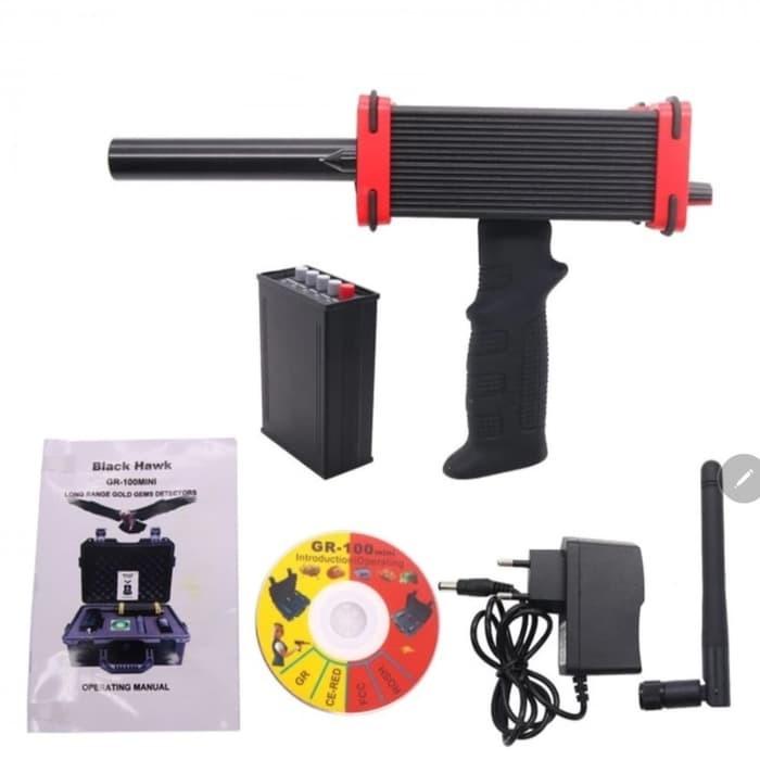Metal  | Black Hawk Gr-100 Mini 30M Metal Detector Gold Laser Scanning Portable
