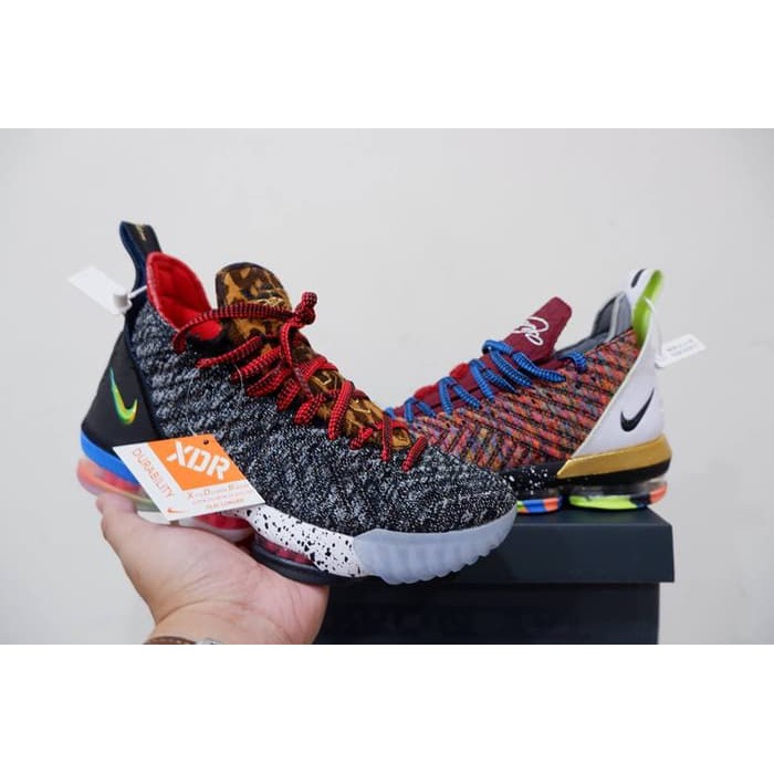 SEPATU BASKET LEBRON 16 WHAT THE