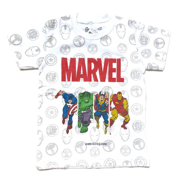 Kaos Anak Laki Superhero comic