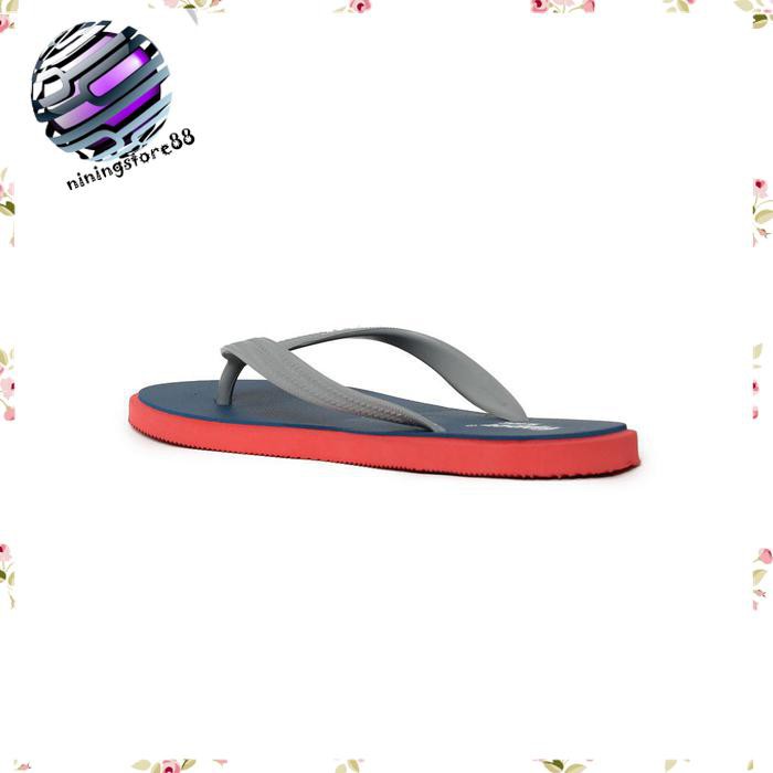 Sandal sendal pria Jepit Fipper Wide Navy Grey Red SL196