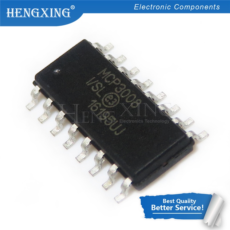 10pcs Ic MCP3008-I / SL MCP3008ISL MCP3008 SOP-16