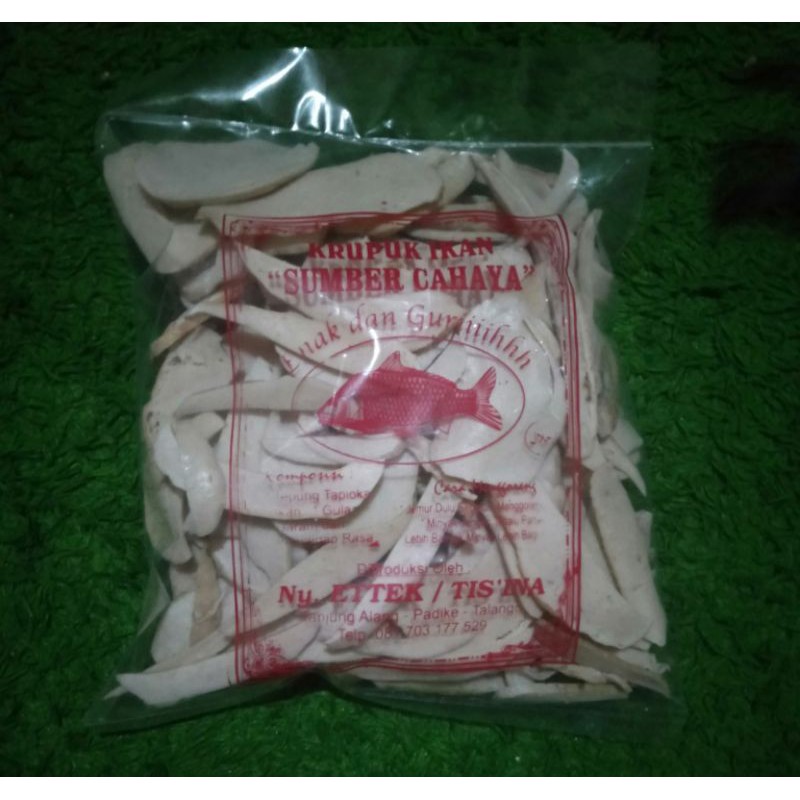 

kerupuk ikan sumber cahaya -+500gr