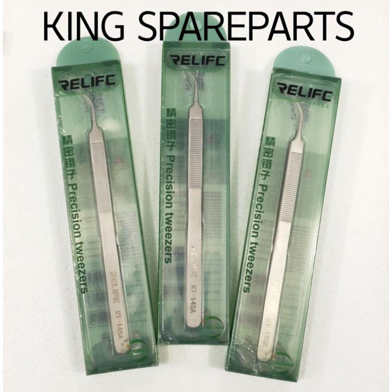 PINSET RELIFE PRECISION TWEEZERS RT-14A RT14SA