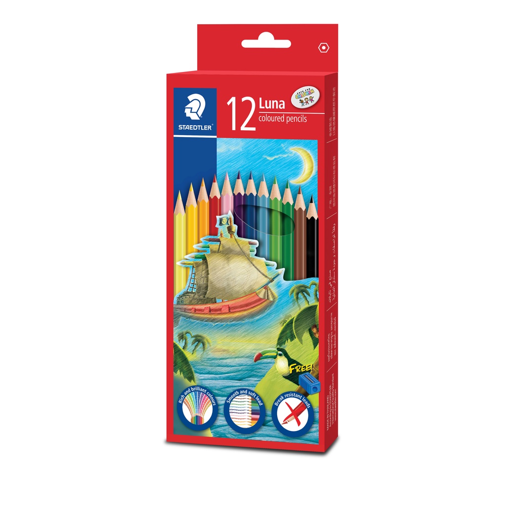 (PROMO) Pensil Warna Staedtler 137 dan 136-4