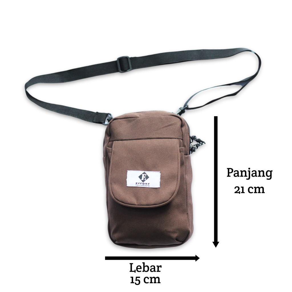 Sling Bag Lexa - Effort - Tas Selempang - Murah Keren - Tas Mini - Tas Distro - Bisa Bayar Ditempat / C0D