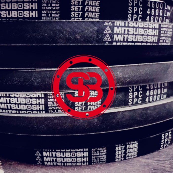 V BELT SPC4600 LW / SPC 4600 LW MITSUBOSHI