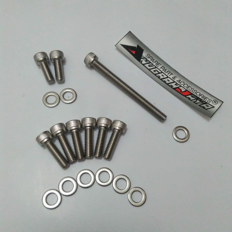Baut L Stainless Set Box Filter Tutup Filter RX King