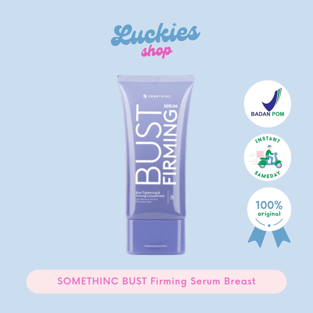 BPOM SOMETHINC BUST Firming Serum Breast Cream Krim Pengencang Pembesar Payudara