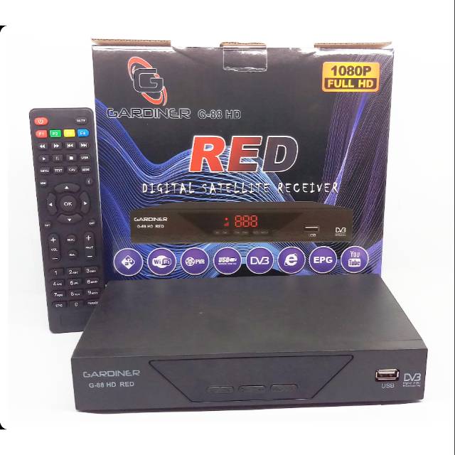 Receiver Gardiner RED full hd