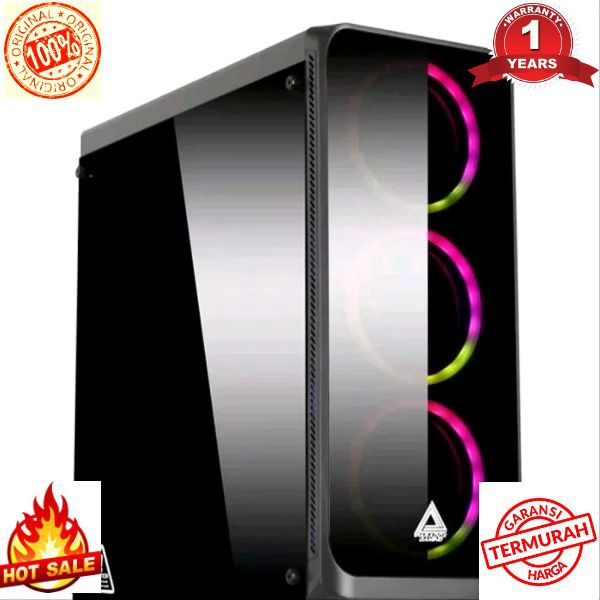 Terlaris CPU RAKITAN GAMING INTEL G4560 Asrock H110M DDR4 8GB With Vga RX 560 4gb Ddr5