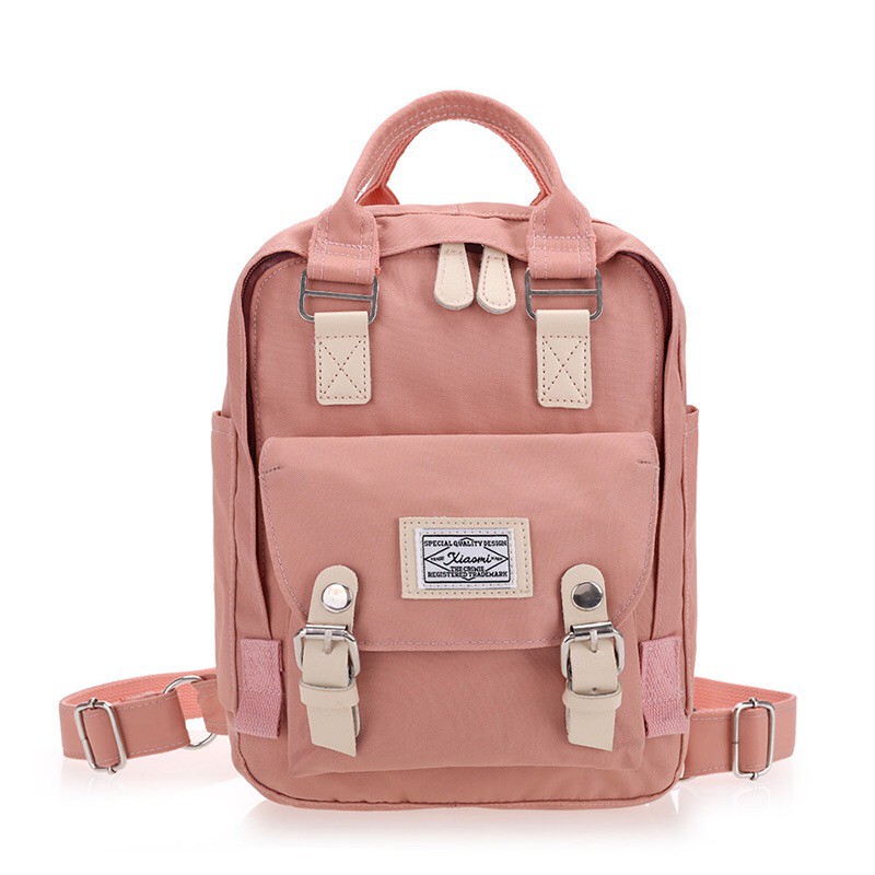 Tas ransel wanita Chika Korean Backpack Nilon Tas sekolah remaja kuliah ulzzang korea style