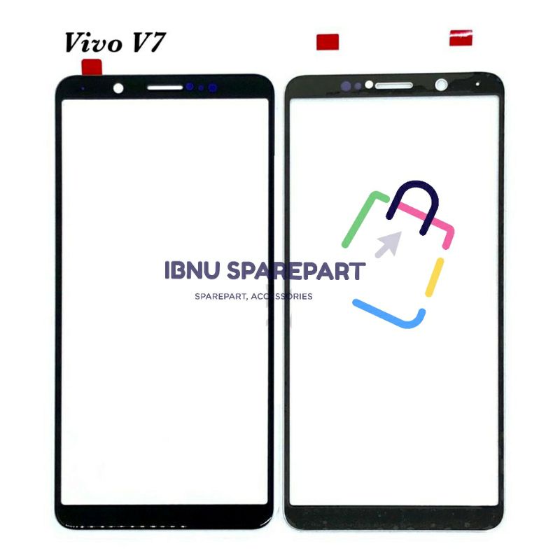 GLASS - KACA LCD TOUCHSCREEN TS ONLY VIVO V7