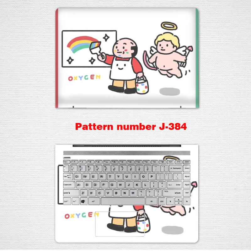 Stiker Skin Vinyl 2 Sisi Pelindung Laptop 11 / 12 / 13 / 14 / 15 / 17 Inch Untuk Universa Hp Zhan 66pro14g1 / G2 / G445 / G6 / 445 / G4G