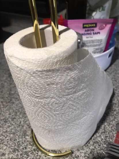 Golden Tissue Holder