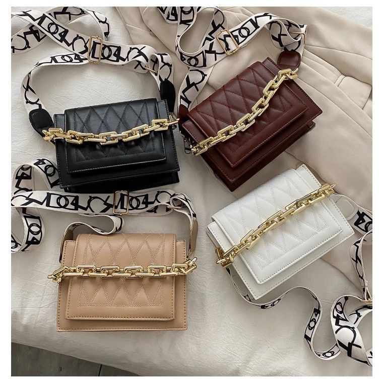 B9192 Tas Selempang Wanita Import - Tas Tali Rantai - Tas Batam