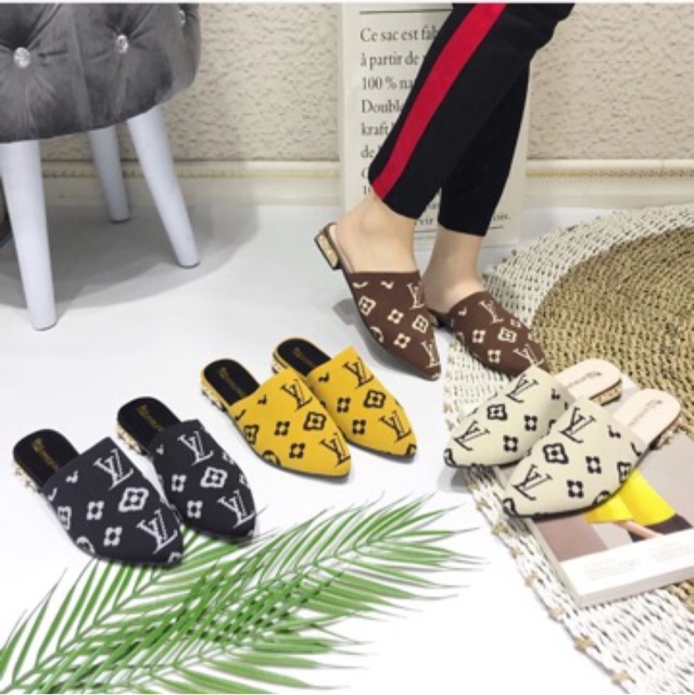 Slipon b931 mules sepatu wanita import