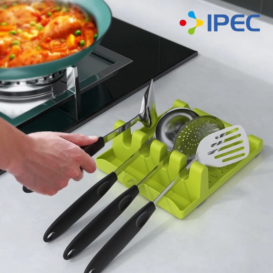 Spatula Holder /Tatakan Sutil /Tatakan Alat Masak/ Rak Spatula Sutil Tutup Panci 30029