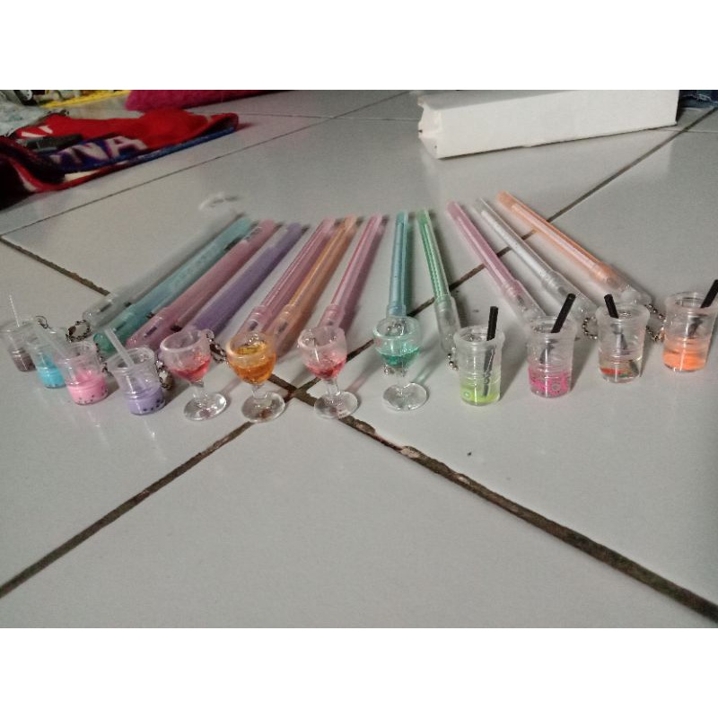 

pulpen Jell Boba dan Buah