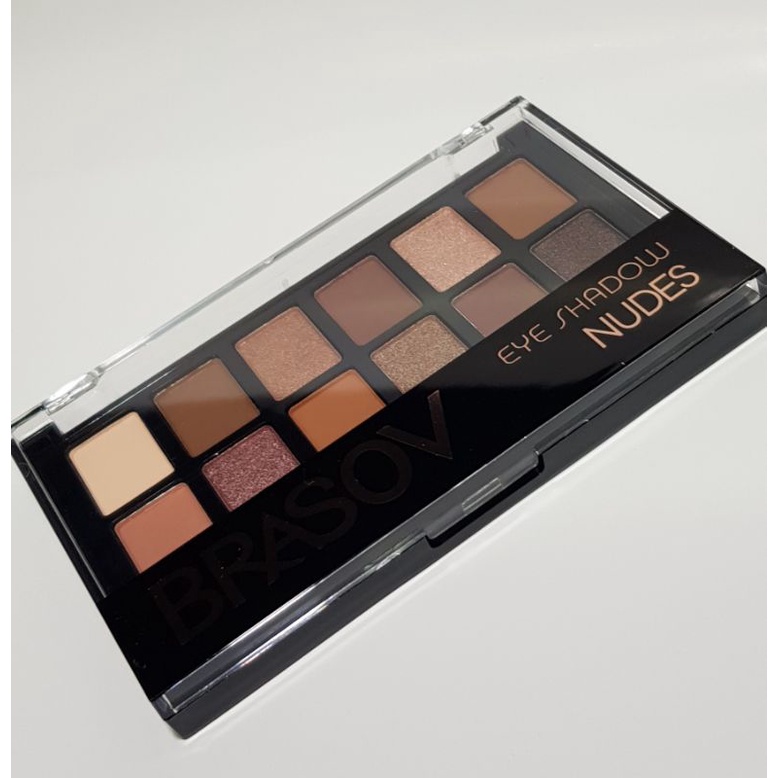 Brasov Eye Shadow Nude  Color 12 Warna