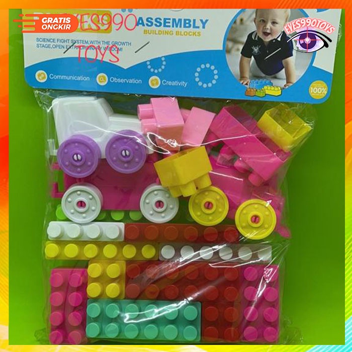 mainan anak blocks assembly LB 13