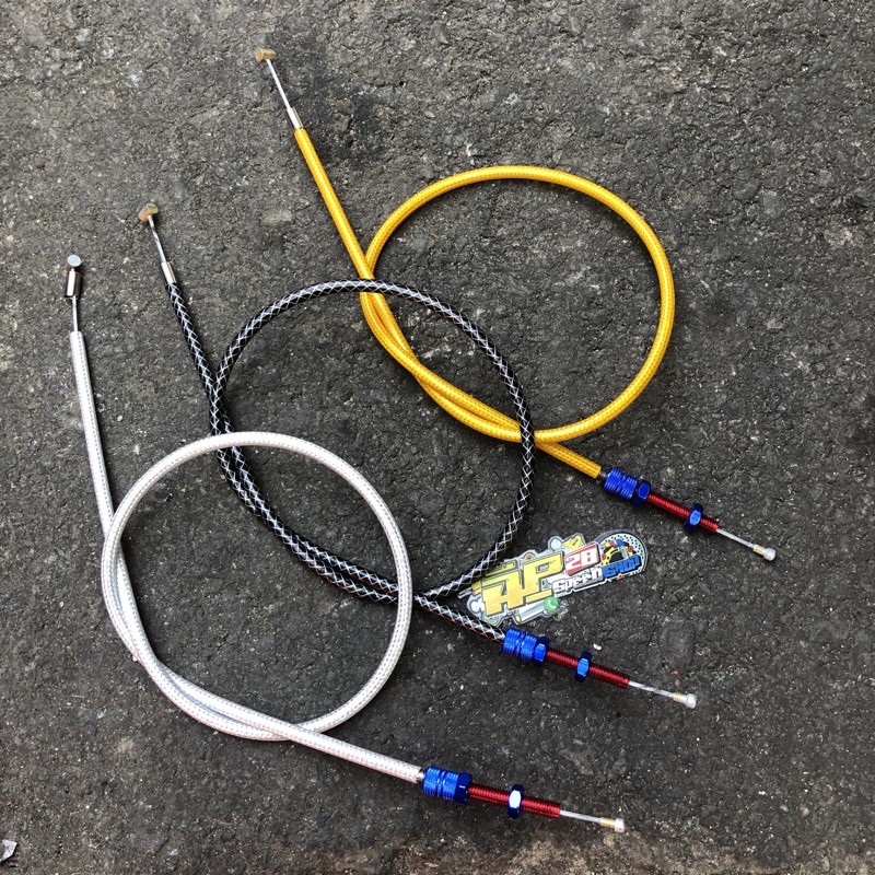 TALI KOPLING KARBON PANJANG SELING 90 CM KABEL KOPLING CARBON NINJA SATRIA FU VIXION DLL