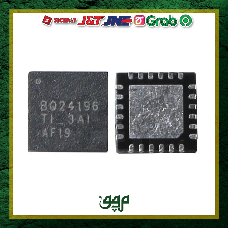 BQ 24196 ORIGINAL / IC CHARGER OPPO N3 / R8107 / IC CAS OPPO N3 / R8107 / BQ24196 / Ic charger xiaom