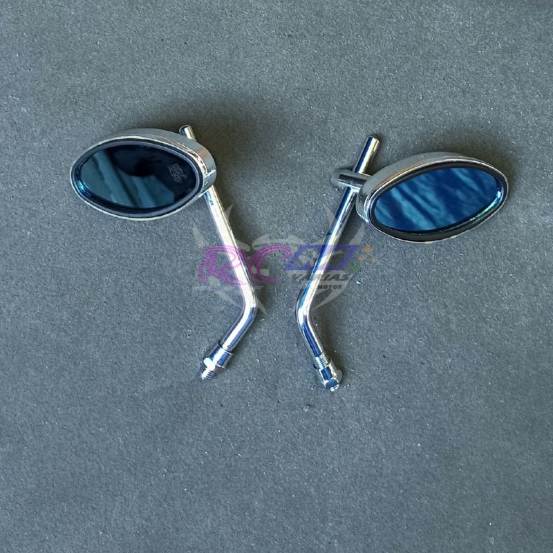 Spion Honda variasi tangkai pendek cb tiger Vario PCX glpro model oval mini import