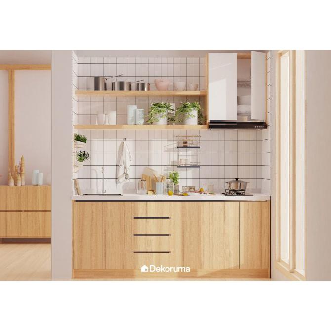 Jual Dekoruma Desain Kitchen Set Minimalis - Dapur Dama (The Simple