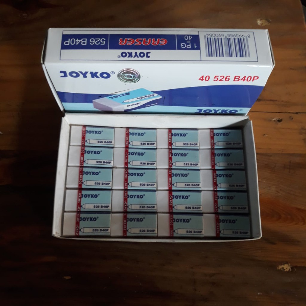 Penghapus Pensil Joyko Putih