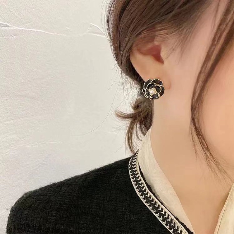 Anting （E193）Gantung Bahan Alloy Model Geometri dengan Rumbai untuk Wanita