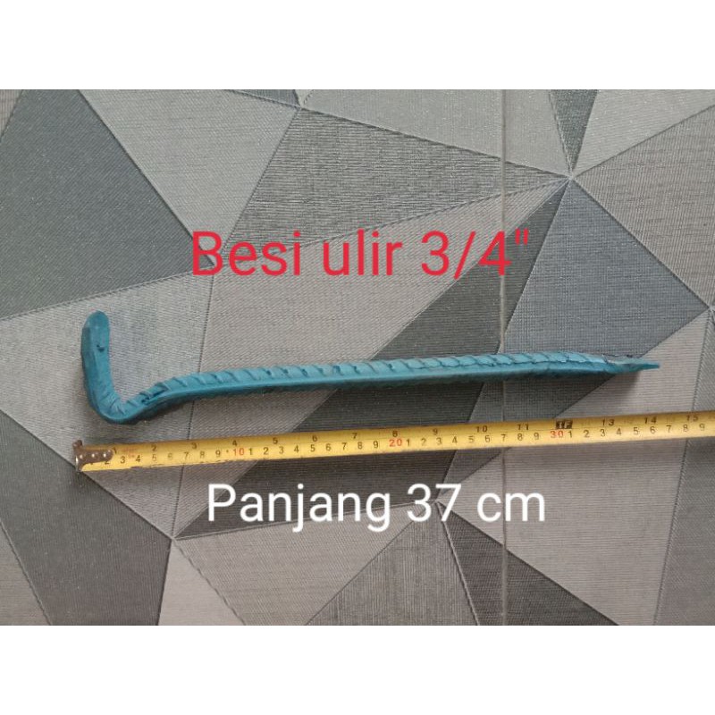 KUBUT - Linggis kubut Panjang 37 cm - Toge - pencabut paku